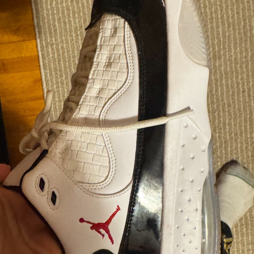 Jordan White and Black Men's Shoes